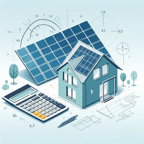Combien de panneaux solaires pour une maison